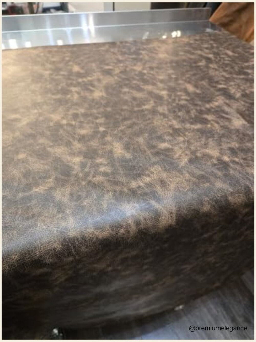 5 Yards Soft Faux Leather Fabric for Upholstery DIY Projects - Picture 5 of 7